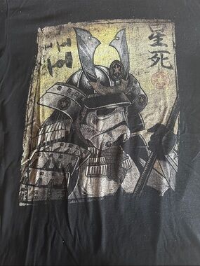 Samurai Stormtrooper Graphic Tee - Black